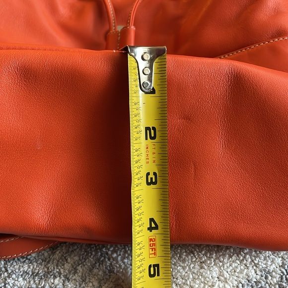 Ralph Lauren orange backpack purse - Picture 9 of 9